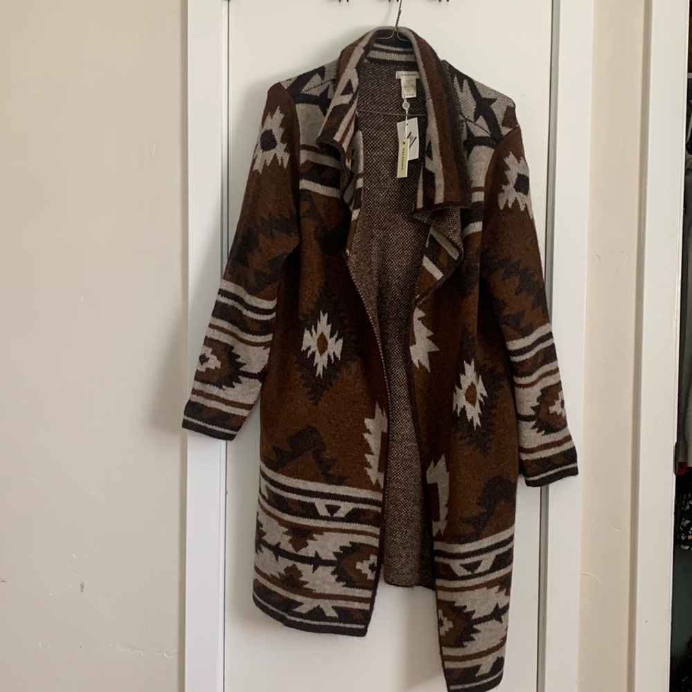 Max Studio Beth Dutton Southwest Sweater
